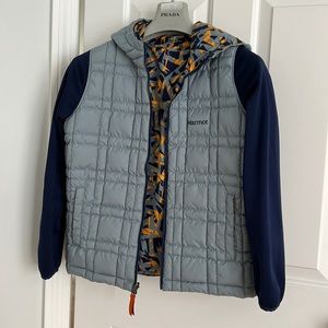 reversible marmot jacket ￼(fall/spring) youth medium